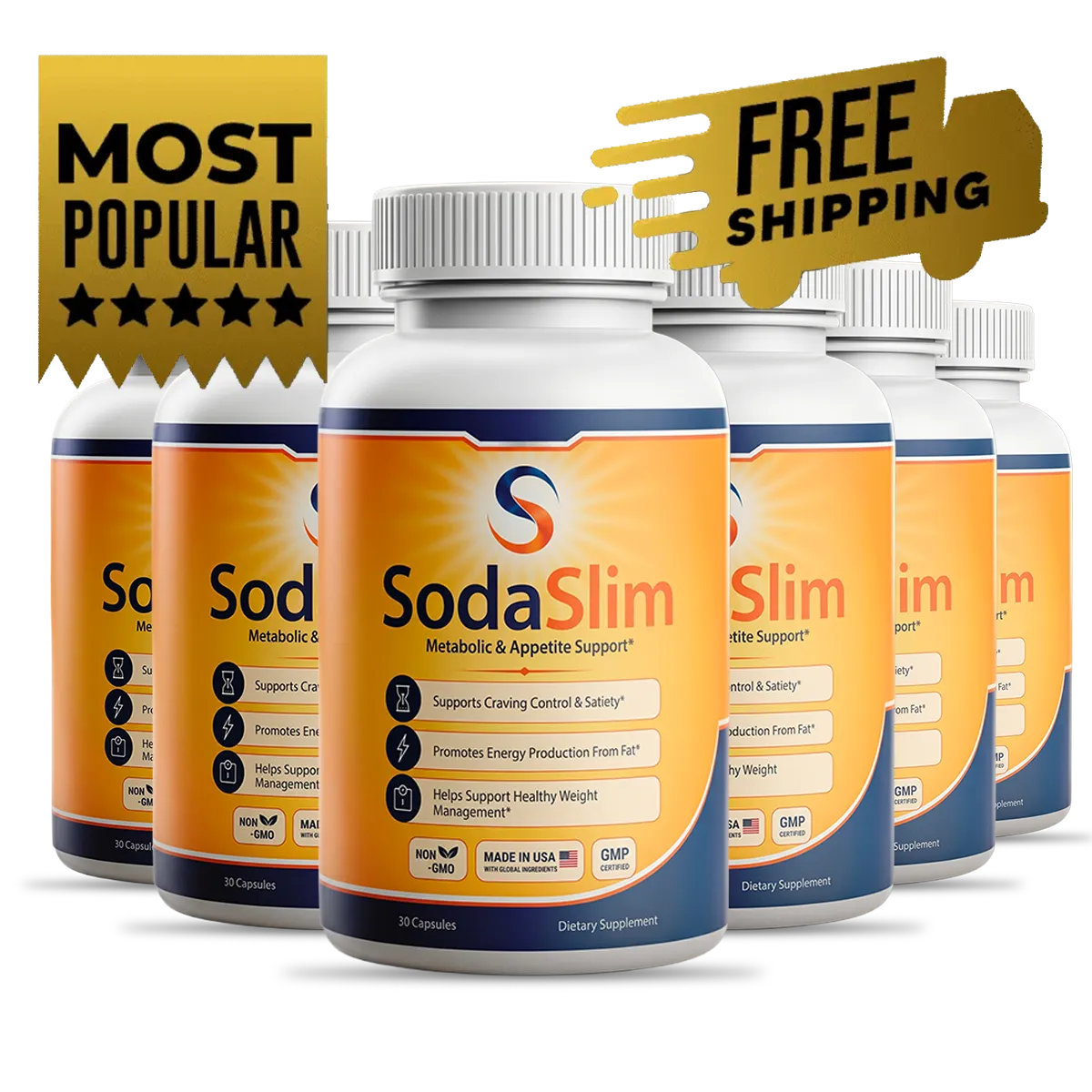 SodaSlim six bottle bundle